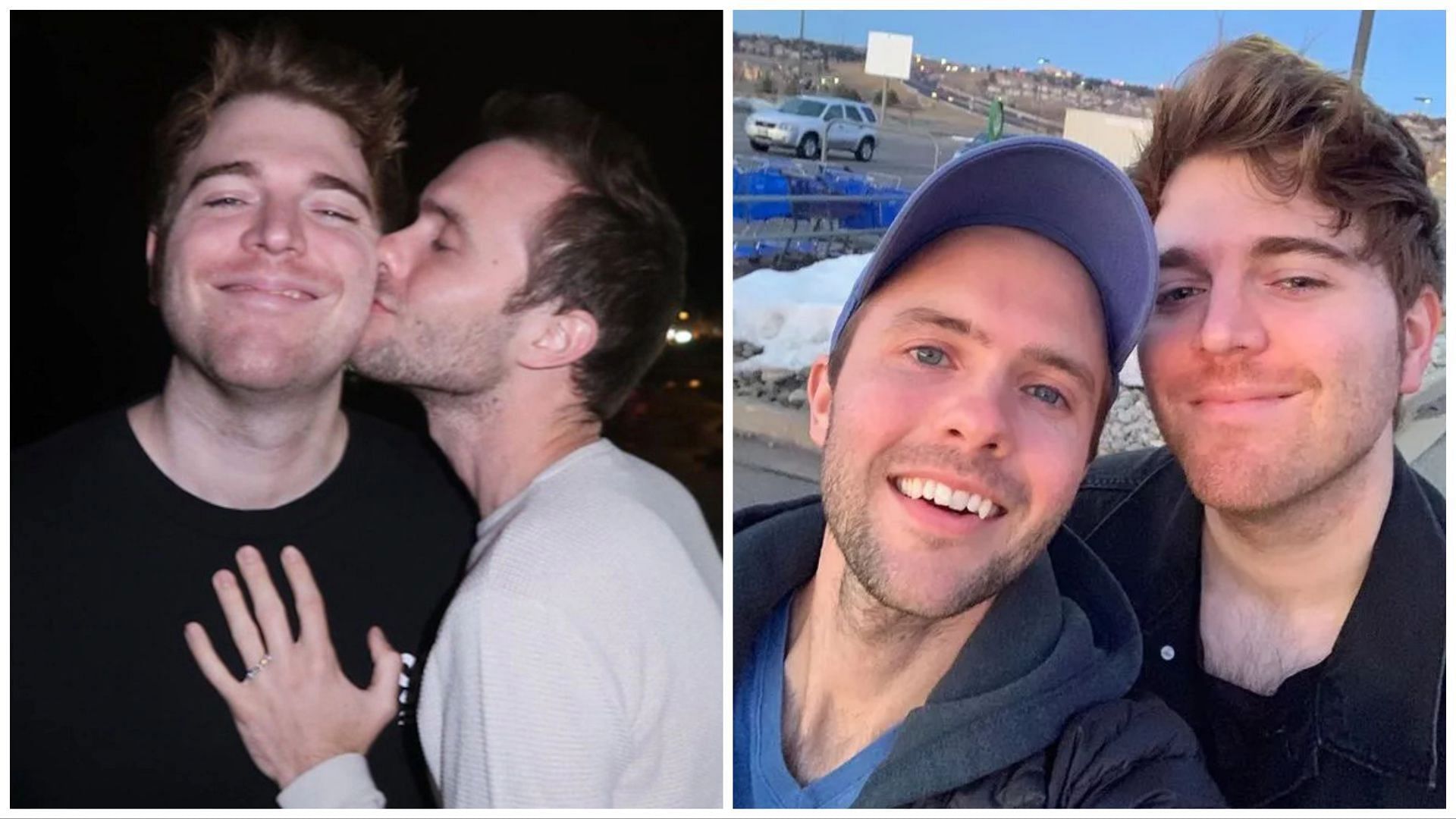 Adams and Dawson are both famous vloggers (Image via @shanedawson)
